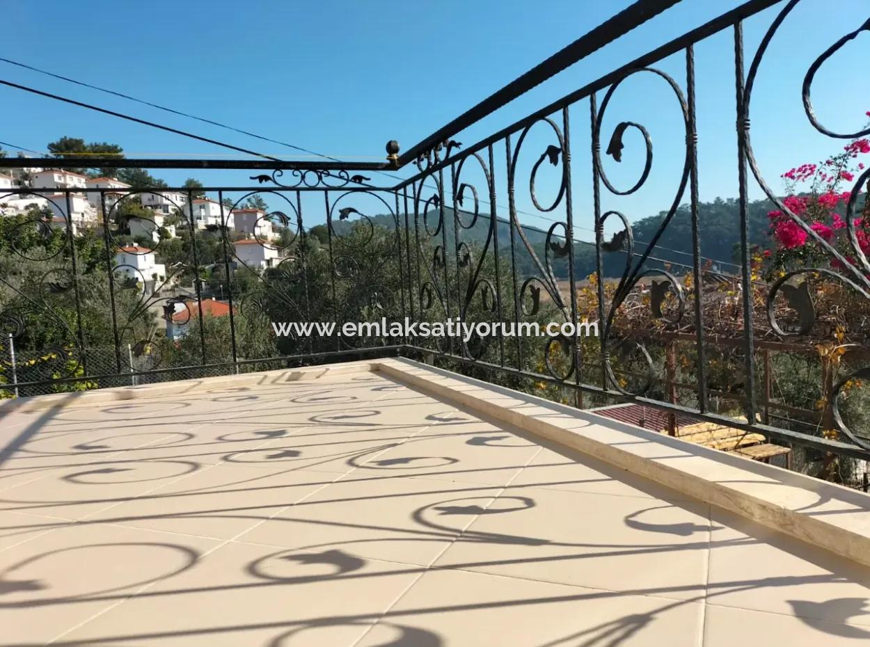 Muğla Ortaca Sarıgerme De  2+1 Eşyalı Daire Kiralık .