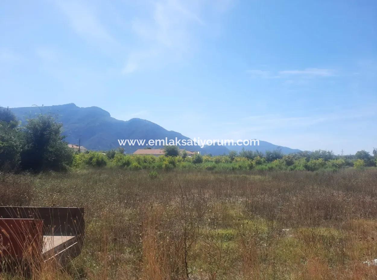 Ortaca Dalyan Mahallesinde Cadde Üzerinde 1000 M2 Arsa Kiralık