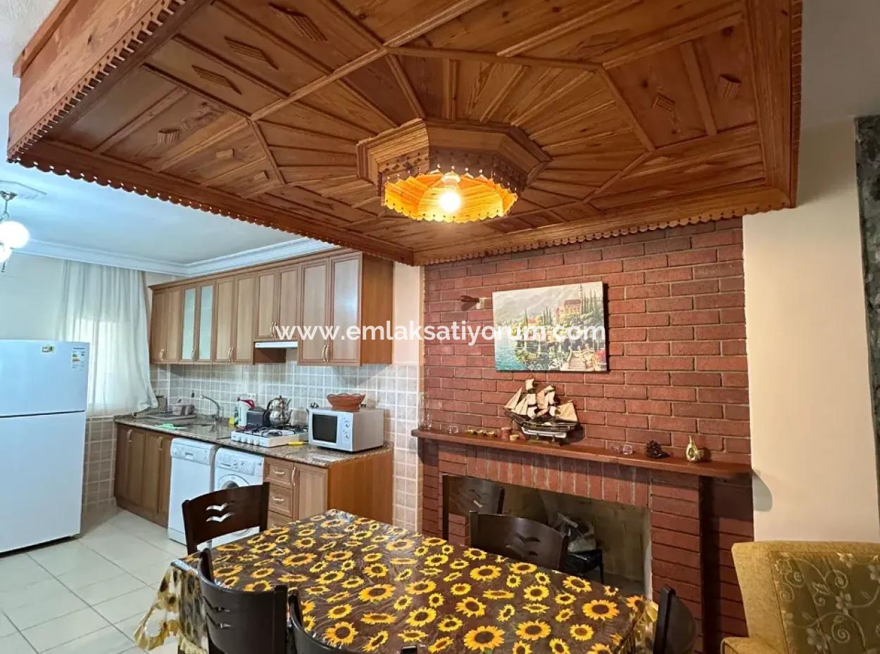 Muğla Dalyan Da 6 Villalık Sitede 3+1  Bağımsız  Eşyalı Taş Villa Kiralık