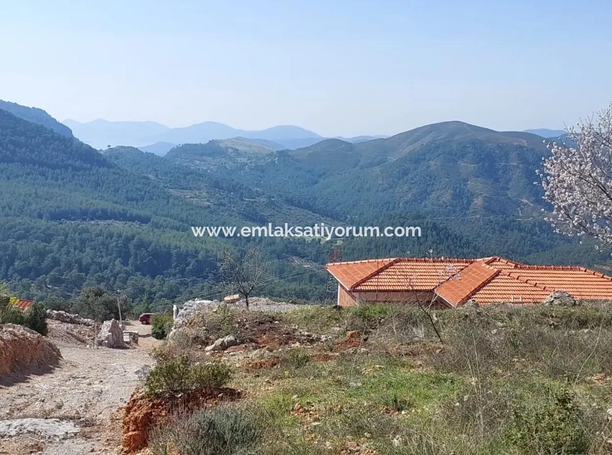 Göcek Gökçeovacıkta 1 300 M2 Satılık 63 M2 İmarlı Arsa