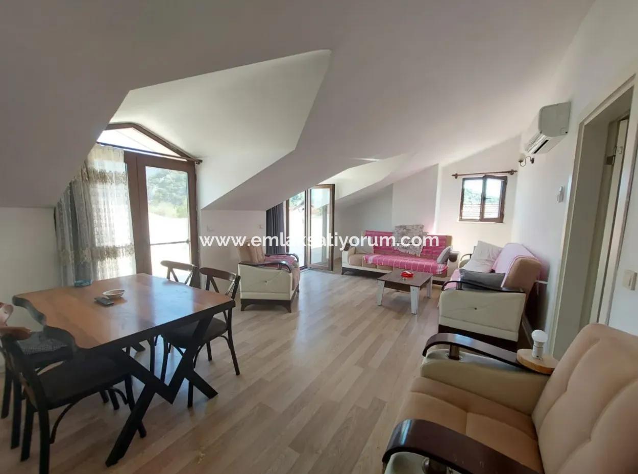 Ortaca Dalyanda Yüzme Havuzlu 80 M2, 2+1 Eşyalı Daire 6 Aylık Kiralık