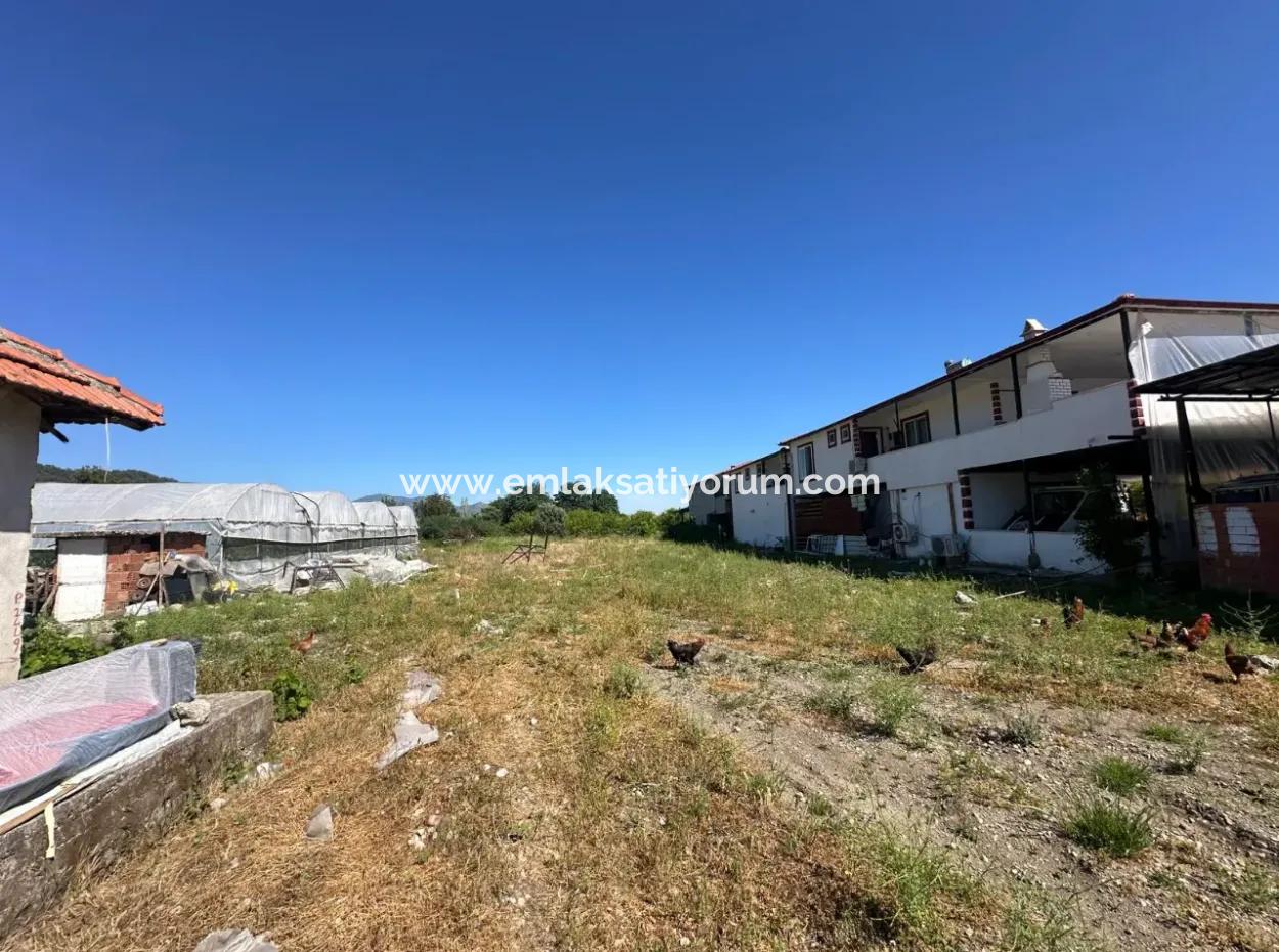 Ortaca Ekşiliyurtda 1073 M2 Arsa Ve Köy Evi Satılık