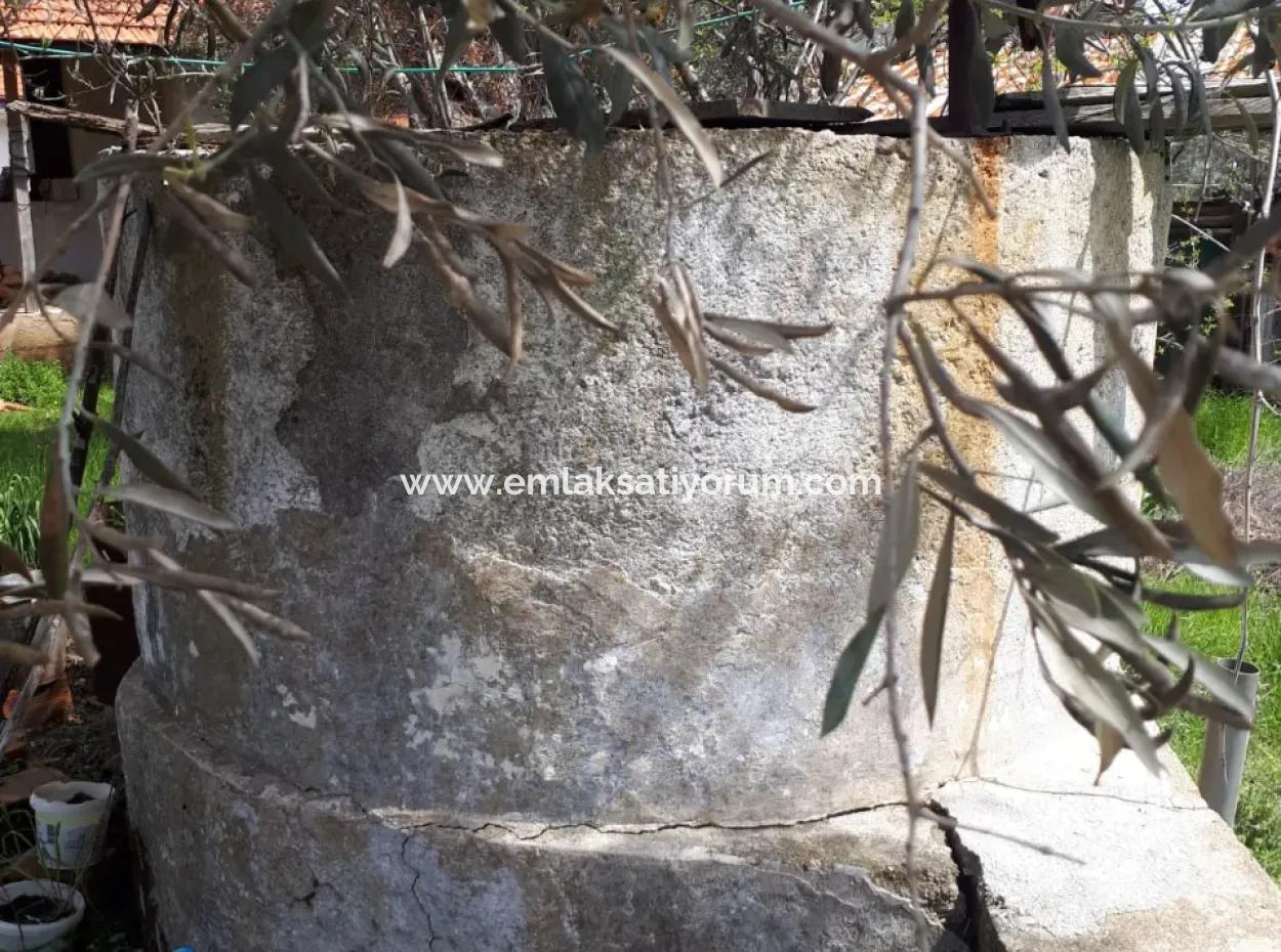 Denizli Kızılağaçta 545 M2 İmarlı Arsada Satılık Köy Evi