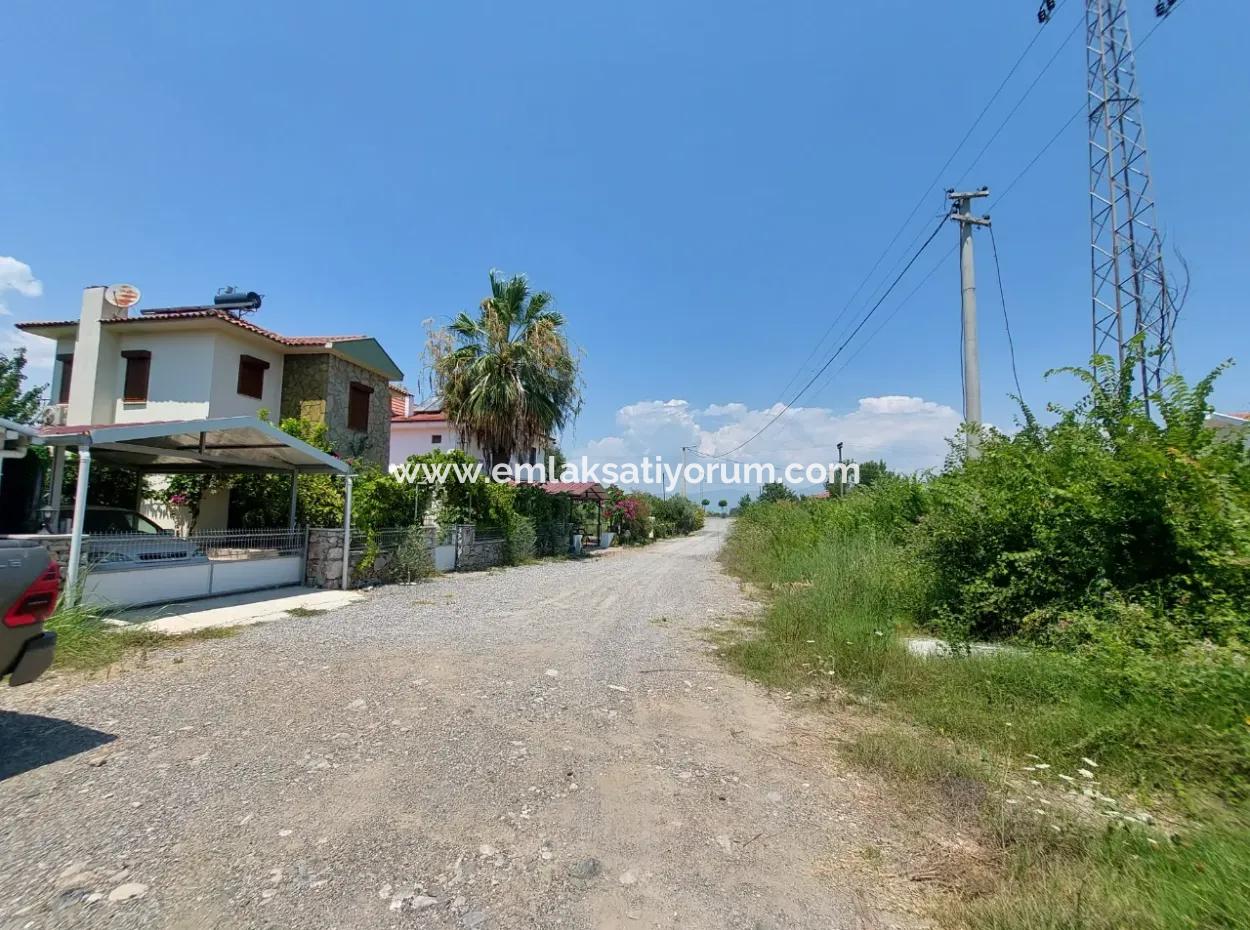 Muğla Dalyan’da Otel Ve Konut Yapımına Uygun 1.563 M² İmarlı Arsa Satılık