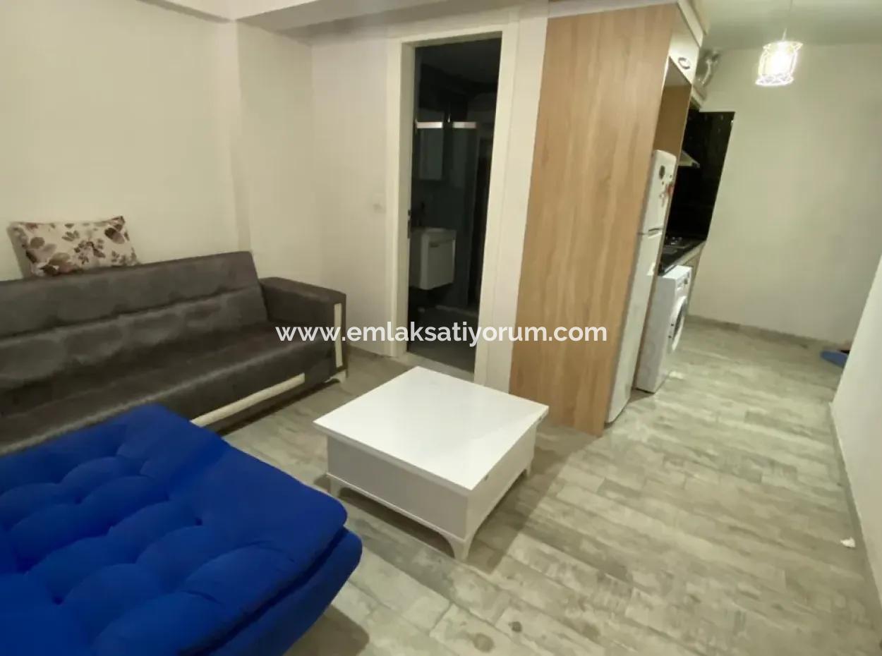 Ortaca Çarşıda Full Eşyalı 1+1 Daire Kiralık.