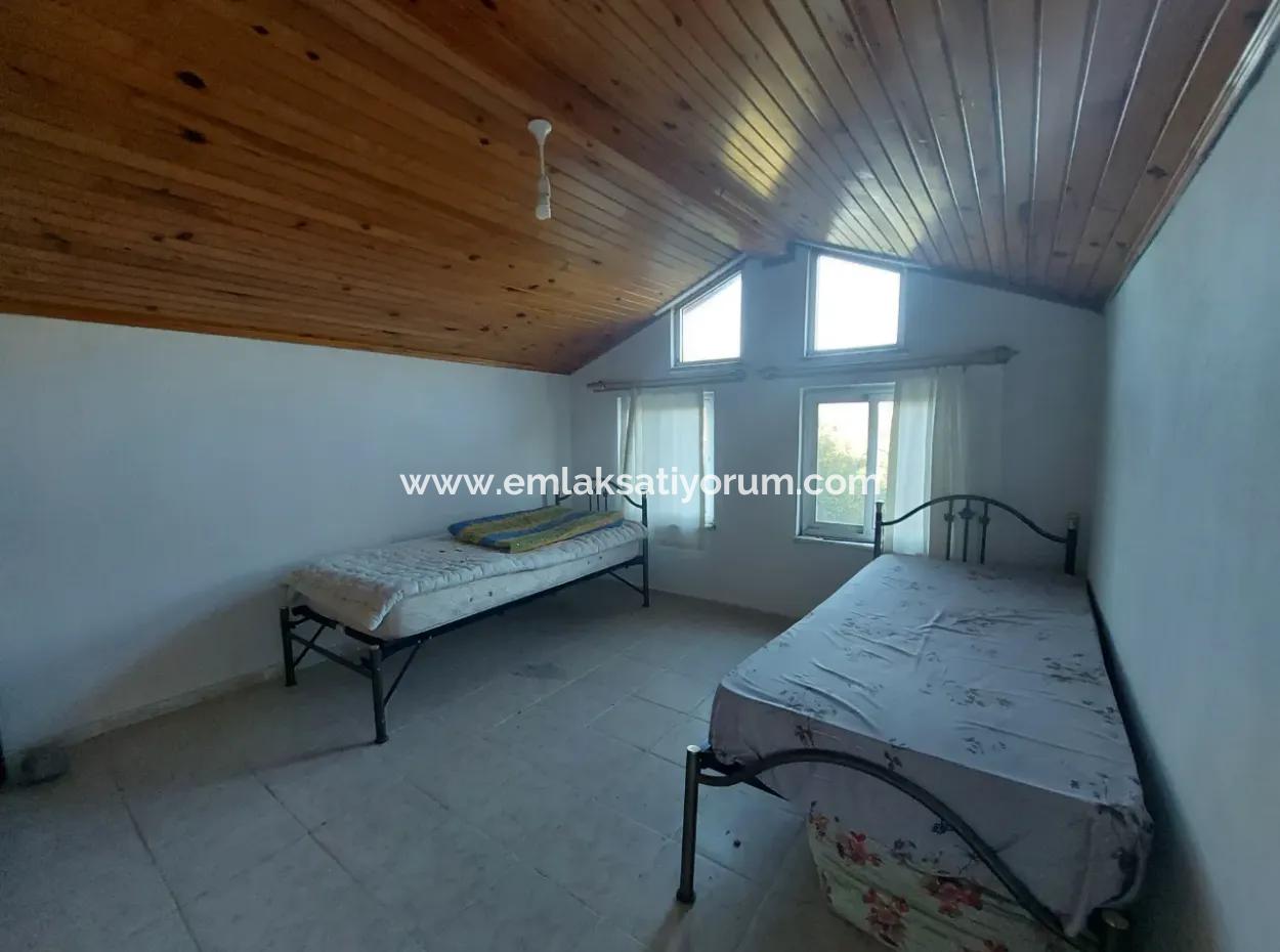 Ortaca Okçular Marmarlıda  1+1 Eşyalı Çatı Katı Daire Kiralık