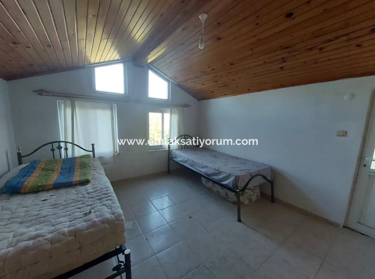 Ortaca Okçular Marmarlıda  1+1 Eşyalı Çatı Katı Daire Kiralık