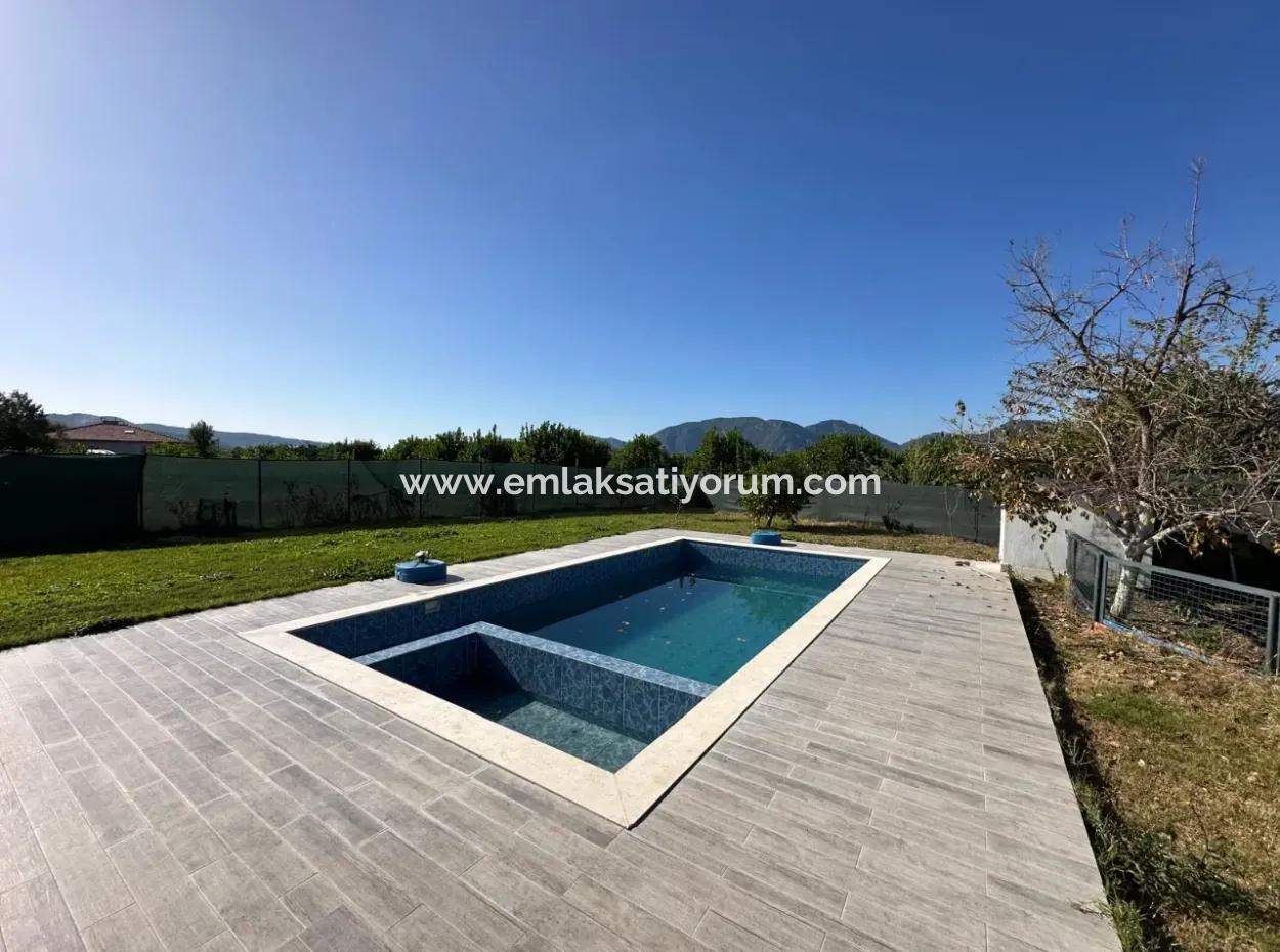 Ortacada Müstakil Havuzlu Tek Katlı Ev Uzun Dönem Kiralık