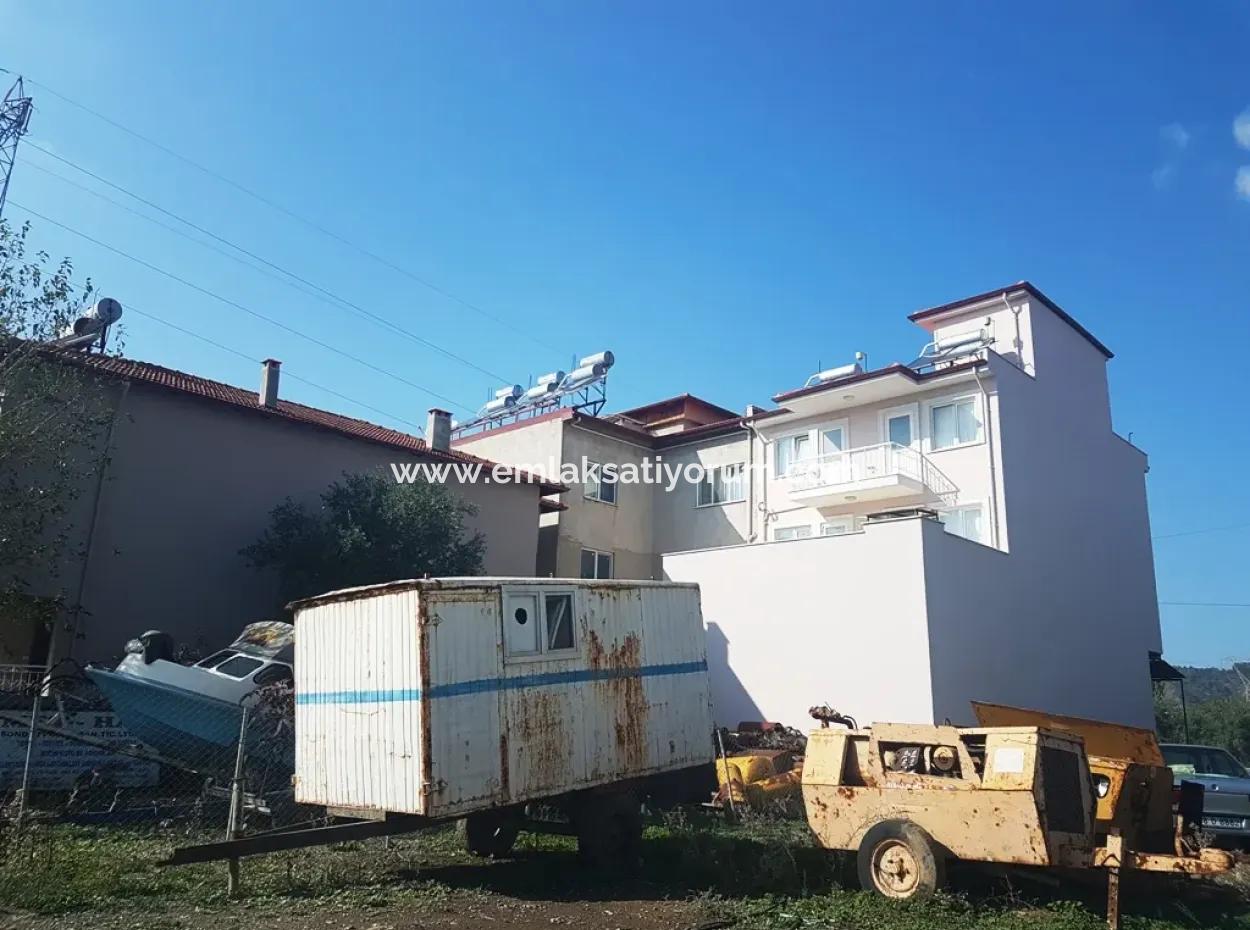 Muğla Ortaca Çaylıda Ticari İmarlı Arsa Satılık Veya 3+1 Daire İle Takas Olur