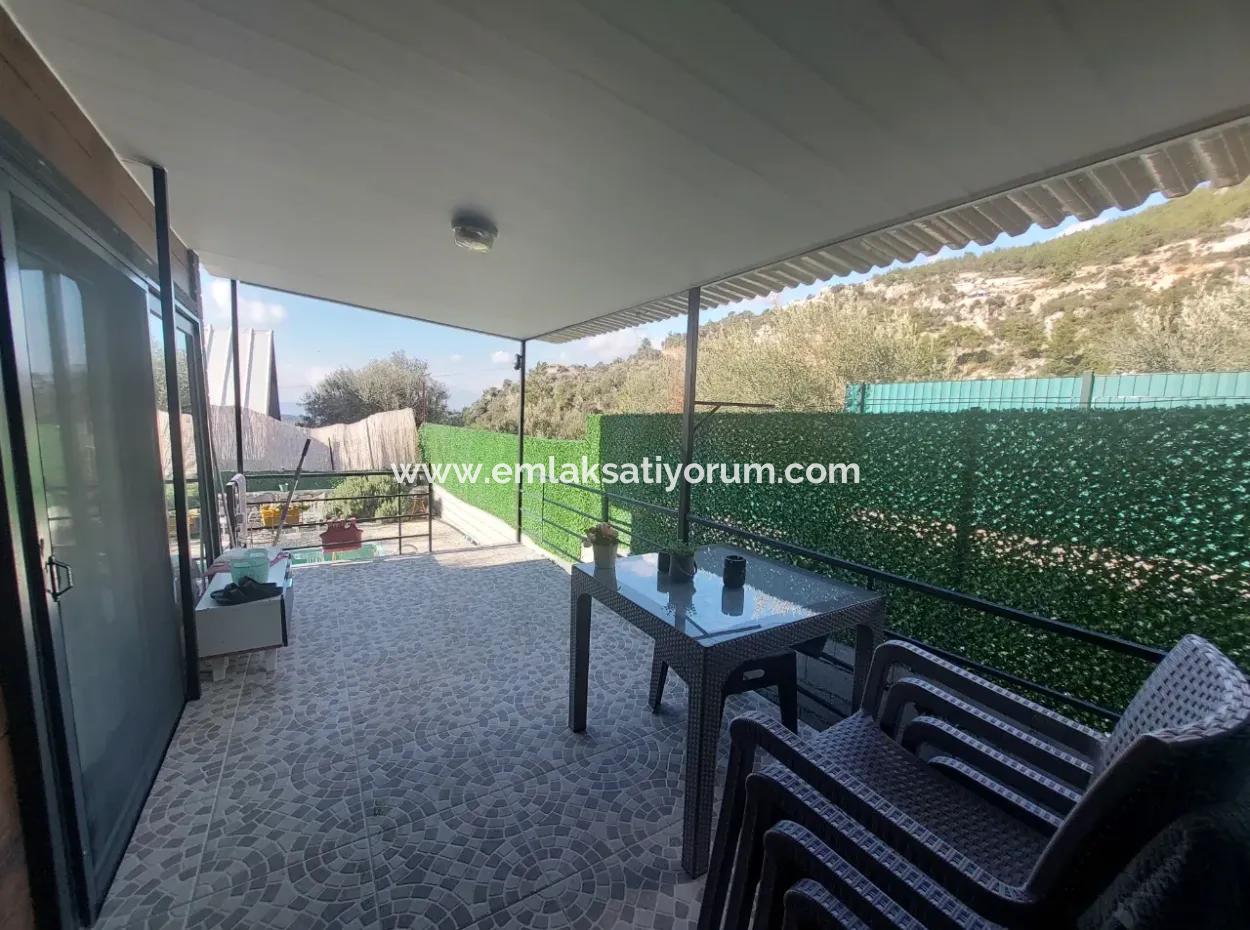 Göcekte 1 388 M2 Arazide, Doğa İçinde Yüzme Havuzlu Tiny House Ve Köy Evi  Acil Satılık