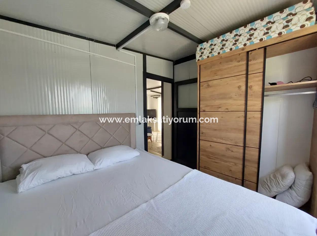 Muğla Ortaca Okçularda 2+1 Tek Katlı Müstakil Prefabrik Ev Kiralık