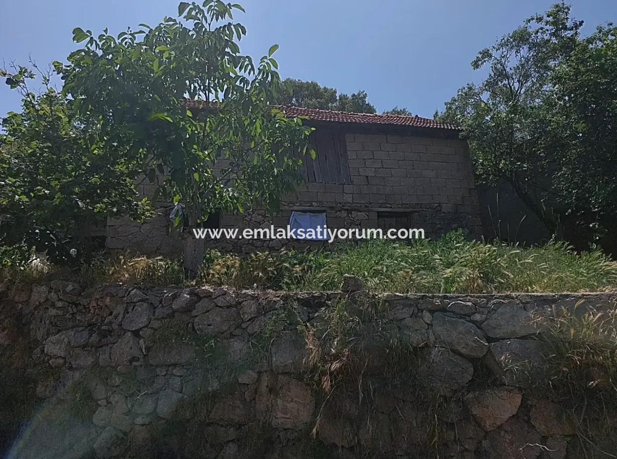 Çameli Kızılyakada 2500 M2 Müstakil Tapulu 2 Ev Ve Ahır, Depo Satılık