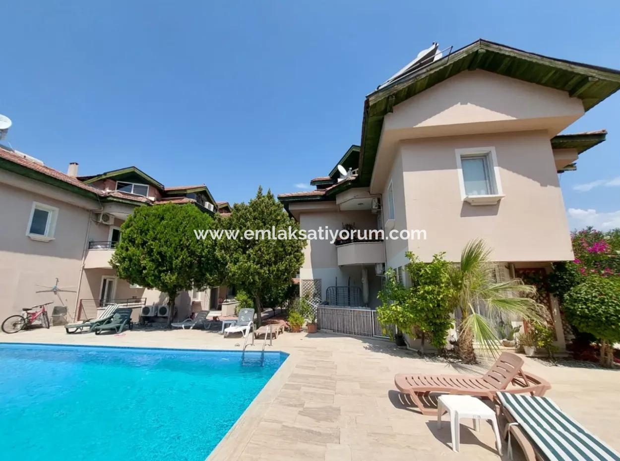 Muğla Ortaca Dalyanda Yüzme Havuzlu, Full Eşyalı 1+1 Daire Kiralık