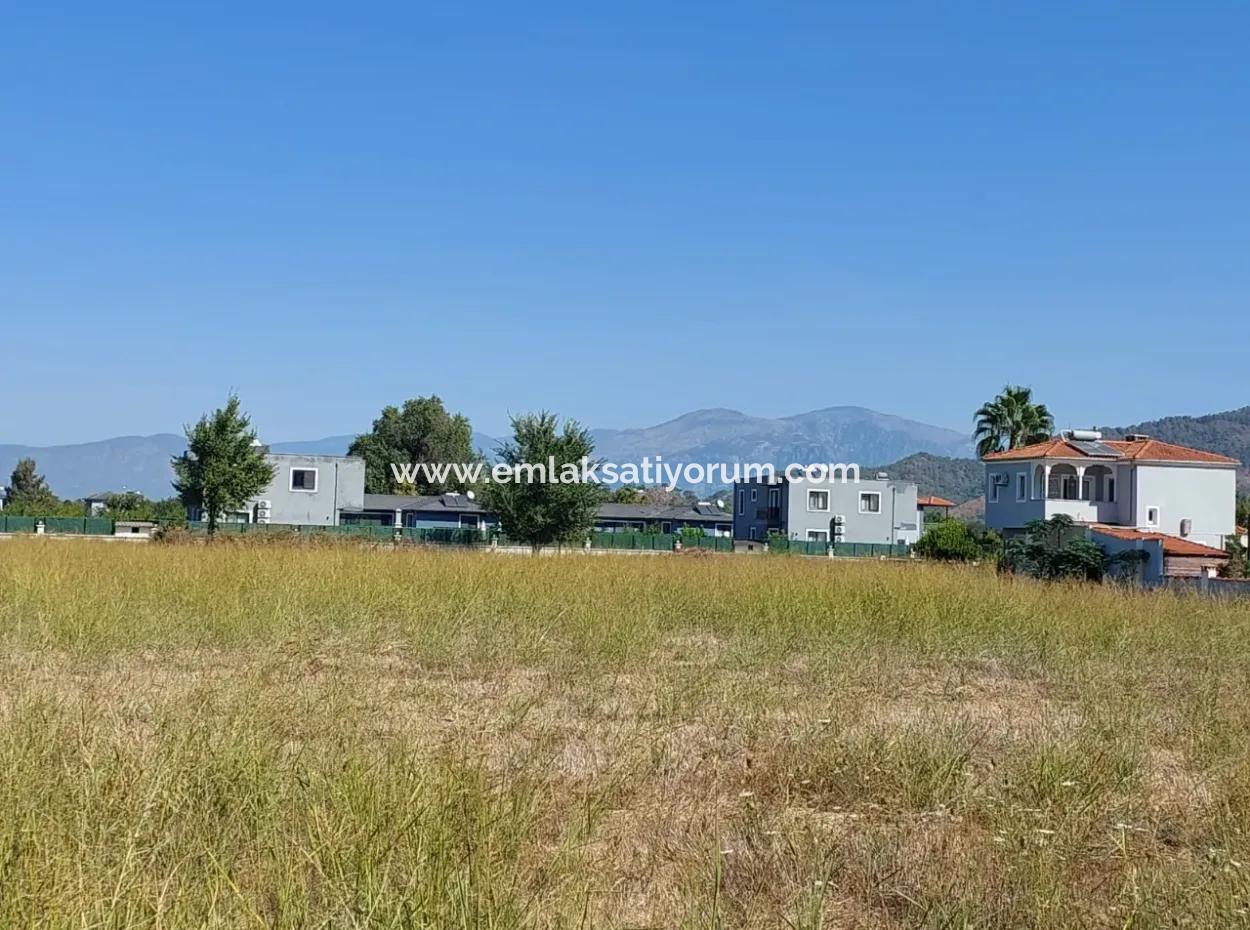 Ortaca Okçularda 500 M2 Müstakil Tapulu İmar Planı İçindeki Arsa Satılık