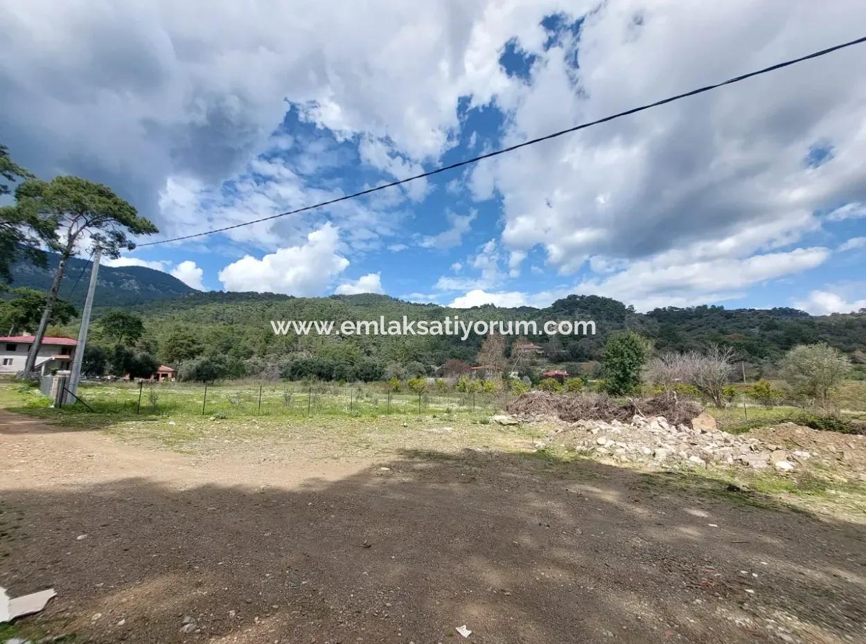 Muğla Köyceğiz Çandır Merkezde 1 000 M2 Arazi Satılık