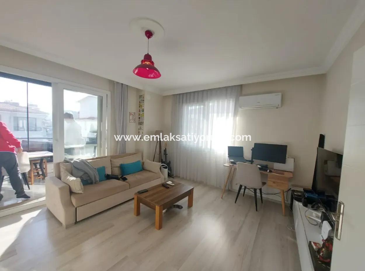 Muğla Ortaca Karaburun Da 3 Katlı Binanın 3 Cu Katında  Bulunan 1+1 Daire Satılık