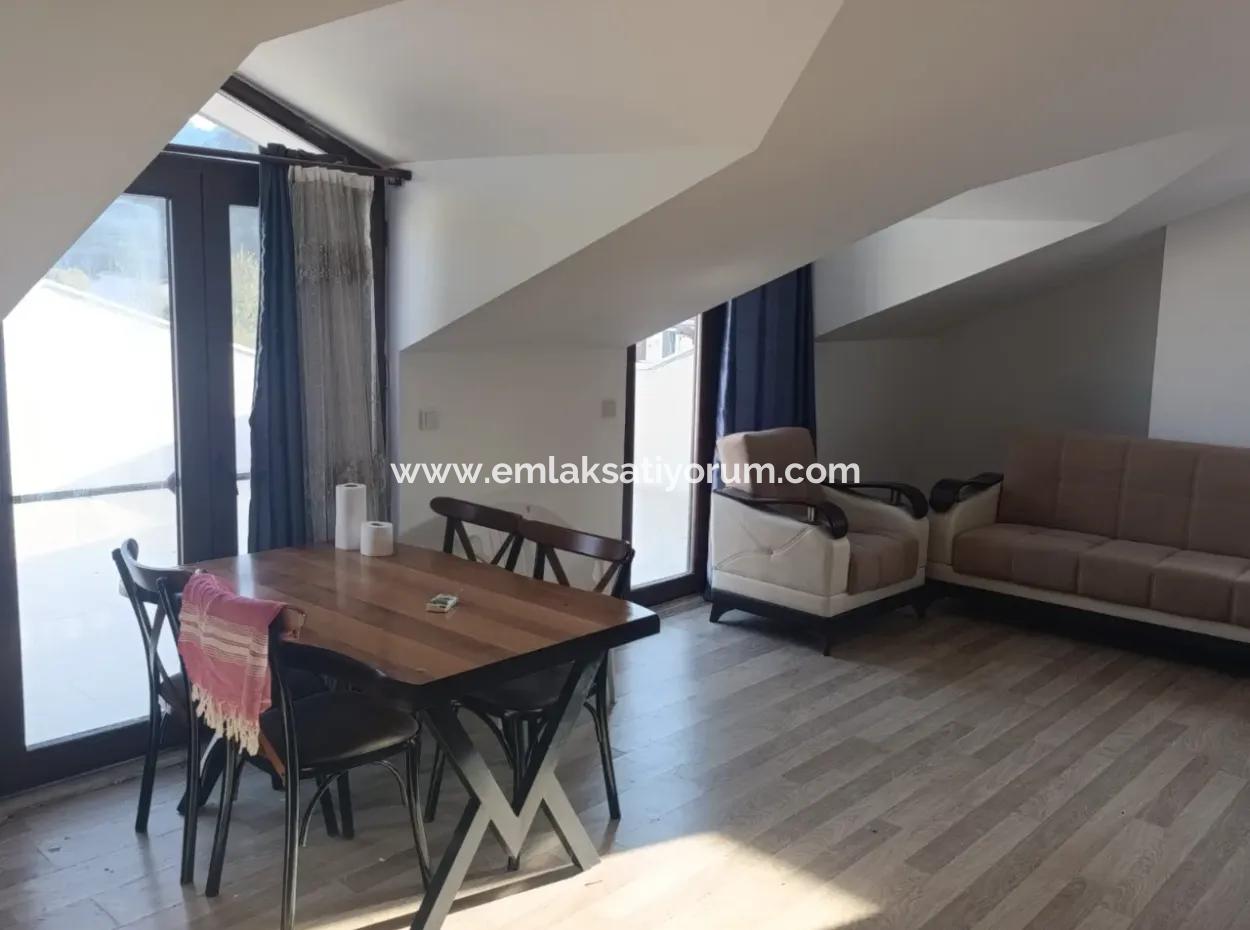 Ortaca Dalyanda Yüzme Havuzlu 80 M2, 2+1 Eşyalı Daire Kiralık