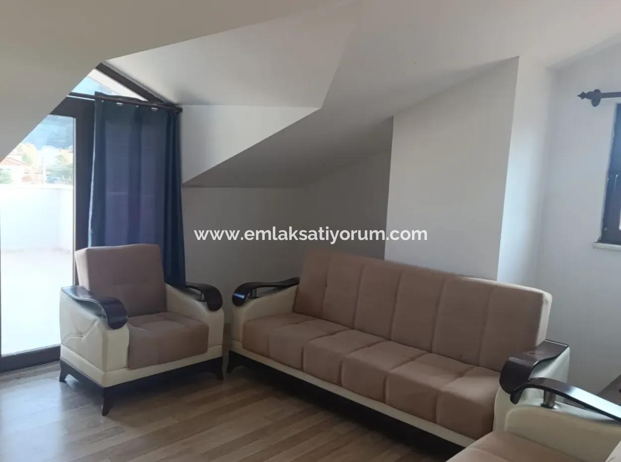 Ortaca Dalyanda Yüzme Havuzlu 80 M2, 2+1 Eşyalı Daire Kiralık
