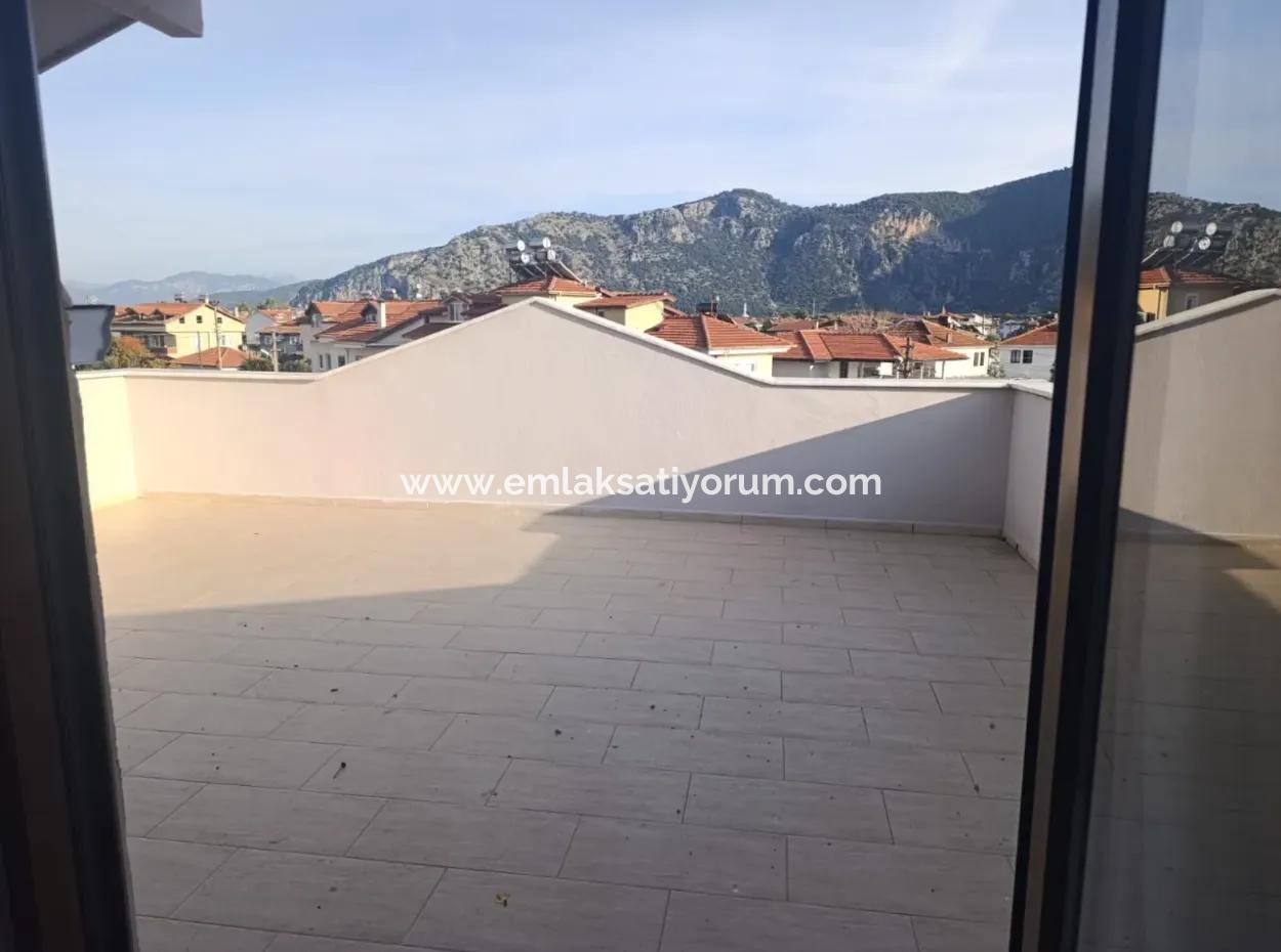 Ortaca Dalyanda Yüzme Havuzlu 80 M2, 2+1 Eşyalı Daire Kiralık