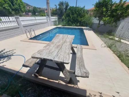 Mugla Dalyan Da 500 M2 Müstakil Arsada, Eşyalı 2 Daire 220 M2 Komple Kiralık