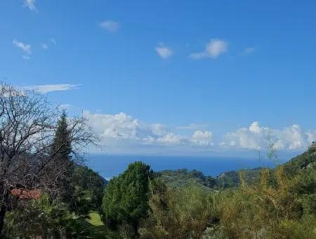 Ortaca Gökbel De Deniz Manzaralı Müstakil 2 640 M2  Arazi Satılık