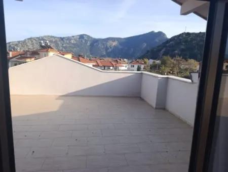 Ortaca Dalyanda Yüzme Havuzlu 80 M2, 2+1 Eşyalı Daire Kiralık